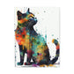 Colored Splat Full Cat
